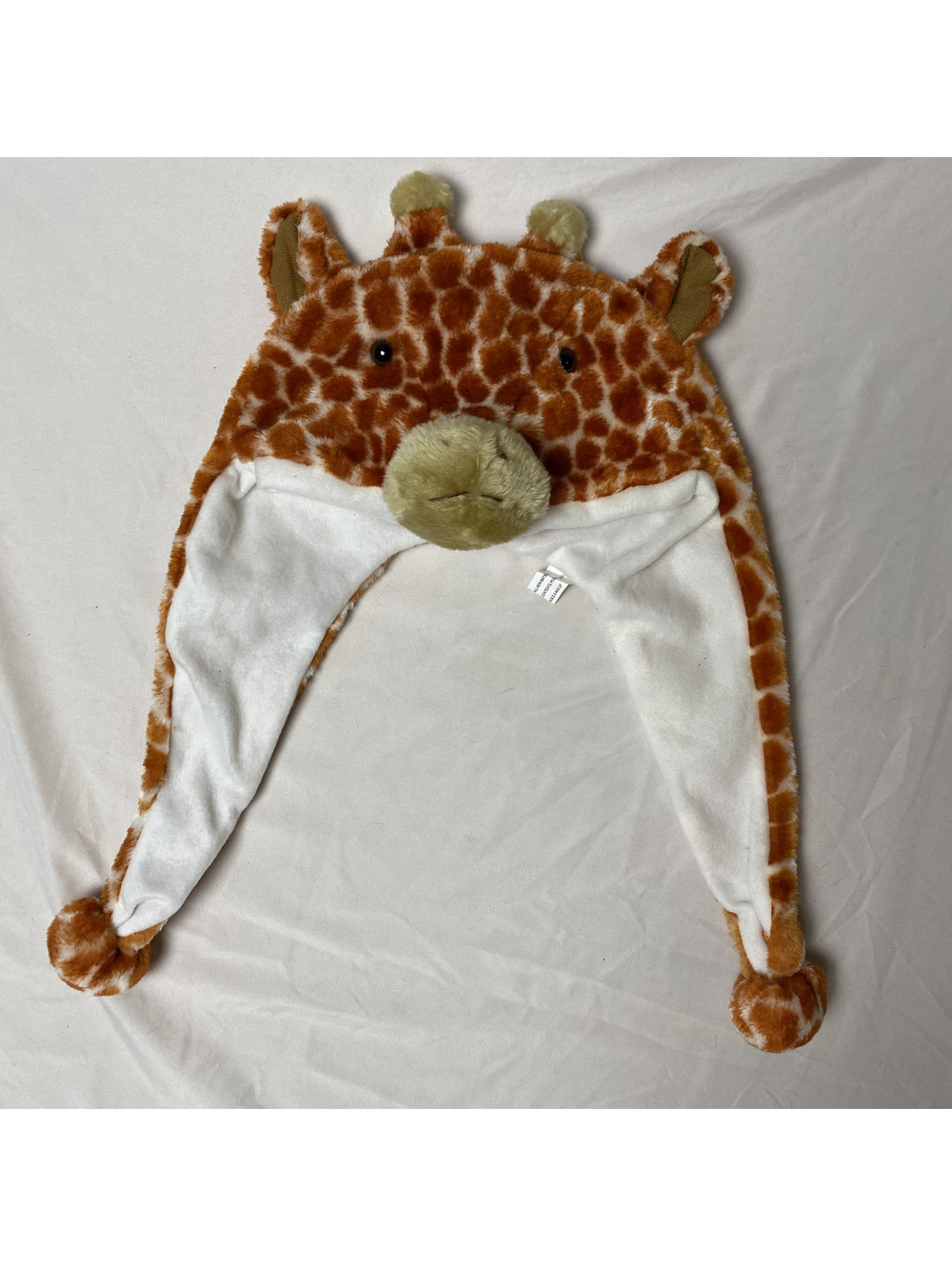 Giraffe Halloween costume plush hat